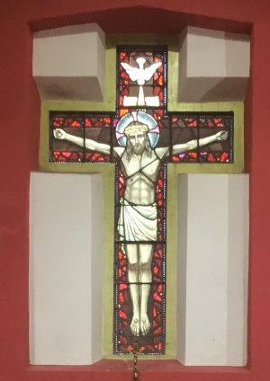 cruciform window